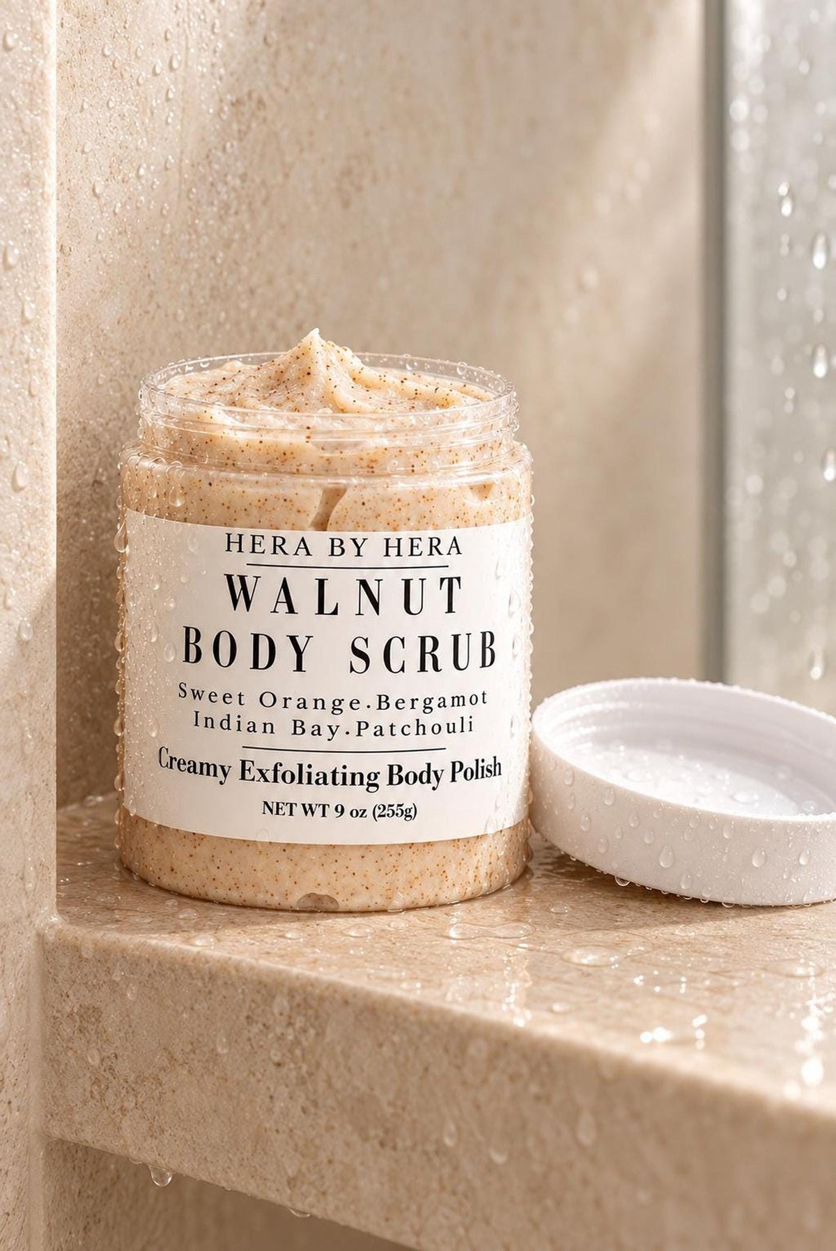 Bath And Body Gift Set, Oatmeal Soak, Walnut Scrub And Soap