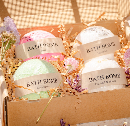 Bath Bomb Gift Set – Goddess-Approved Relaxation Essentials for Her.