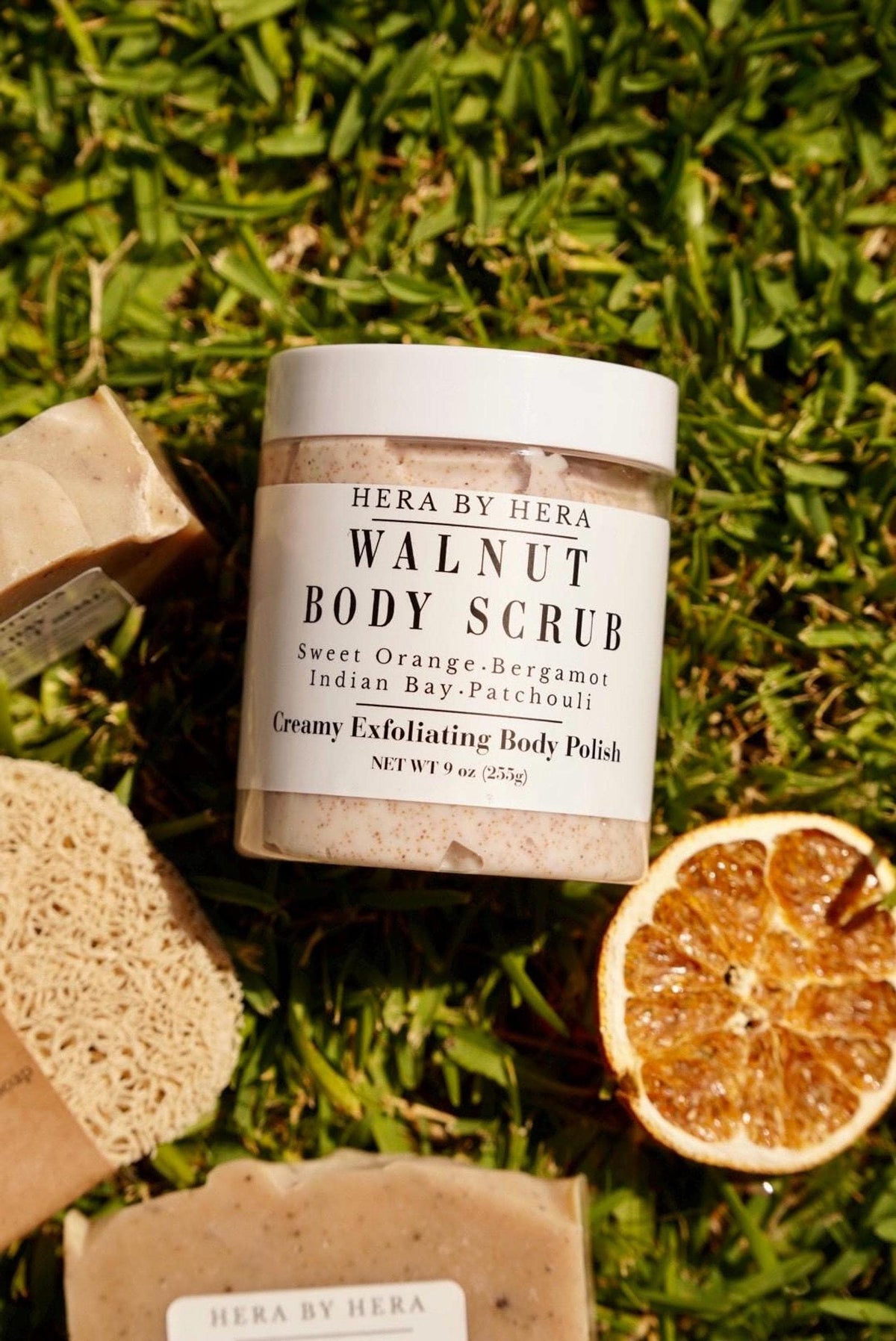 Bath And Body Gift Set, Oatmeal Soak, Walnut Scrub And Soap