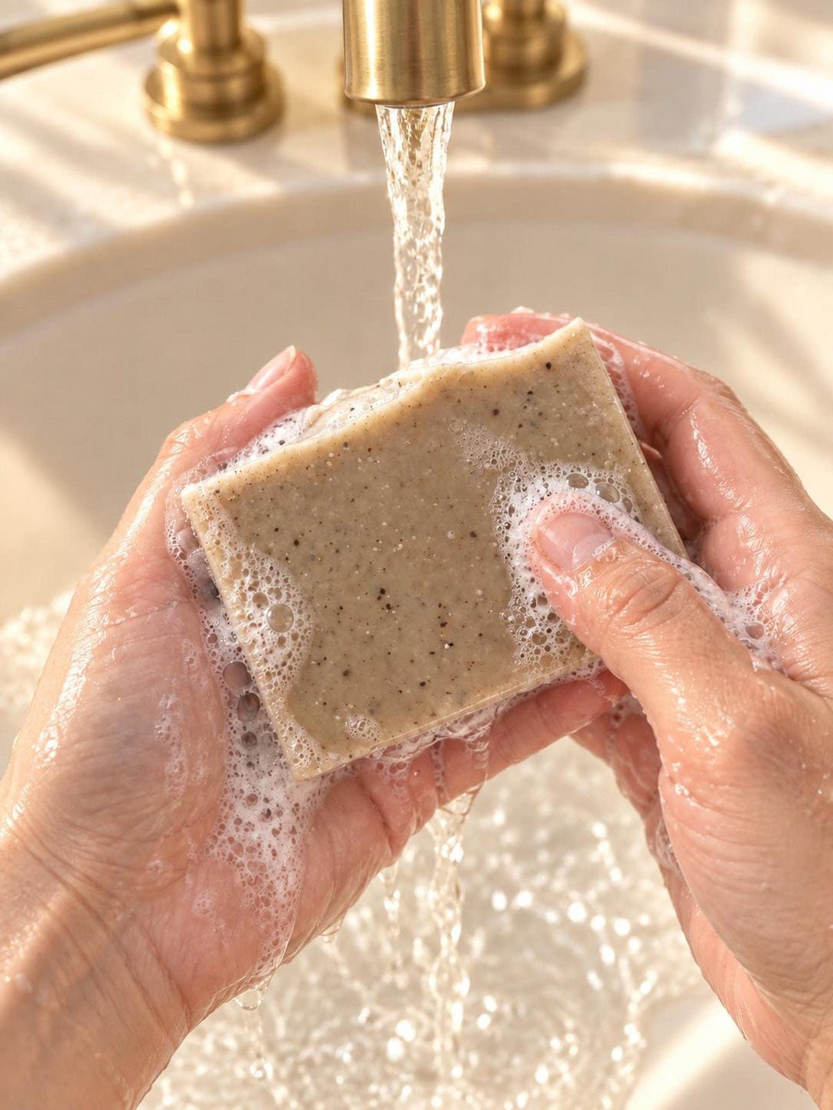 Bath And Body Gift Set, Oatmeal Soak, Walnut Scrub And Soap